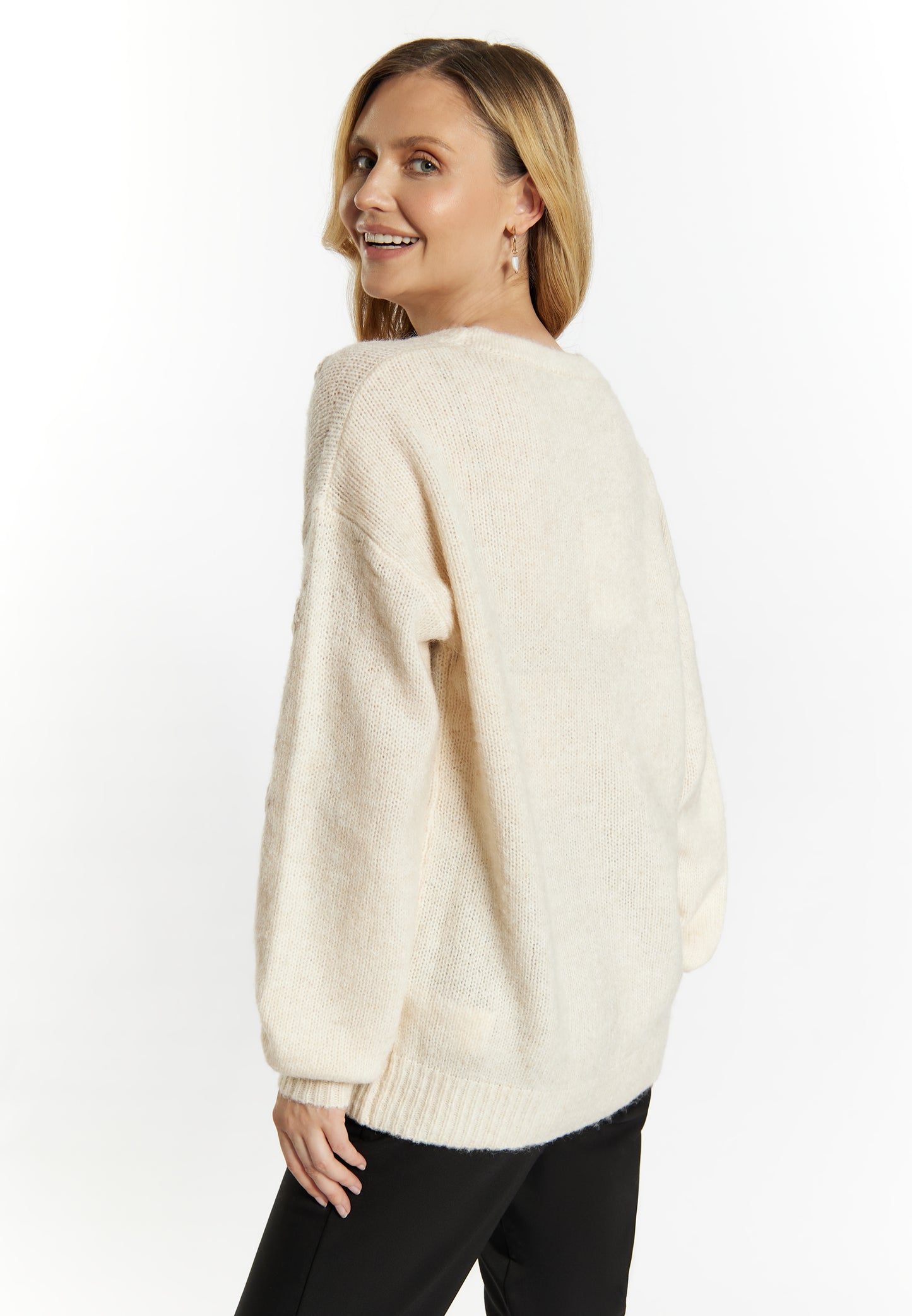 usha women's knit cardigan