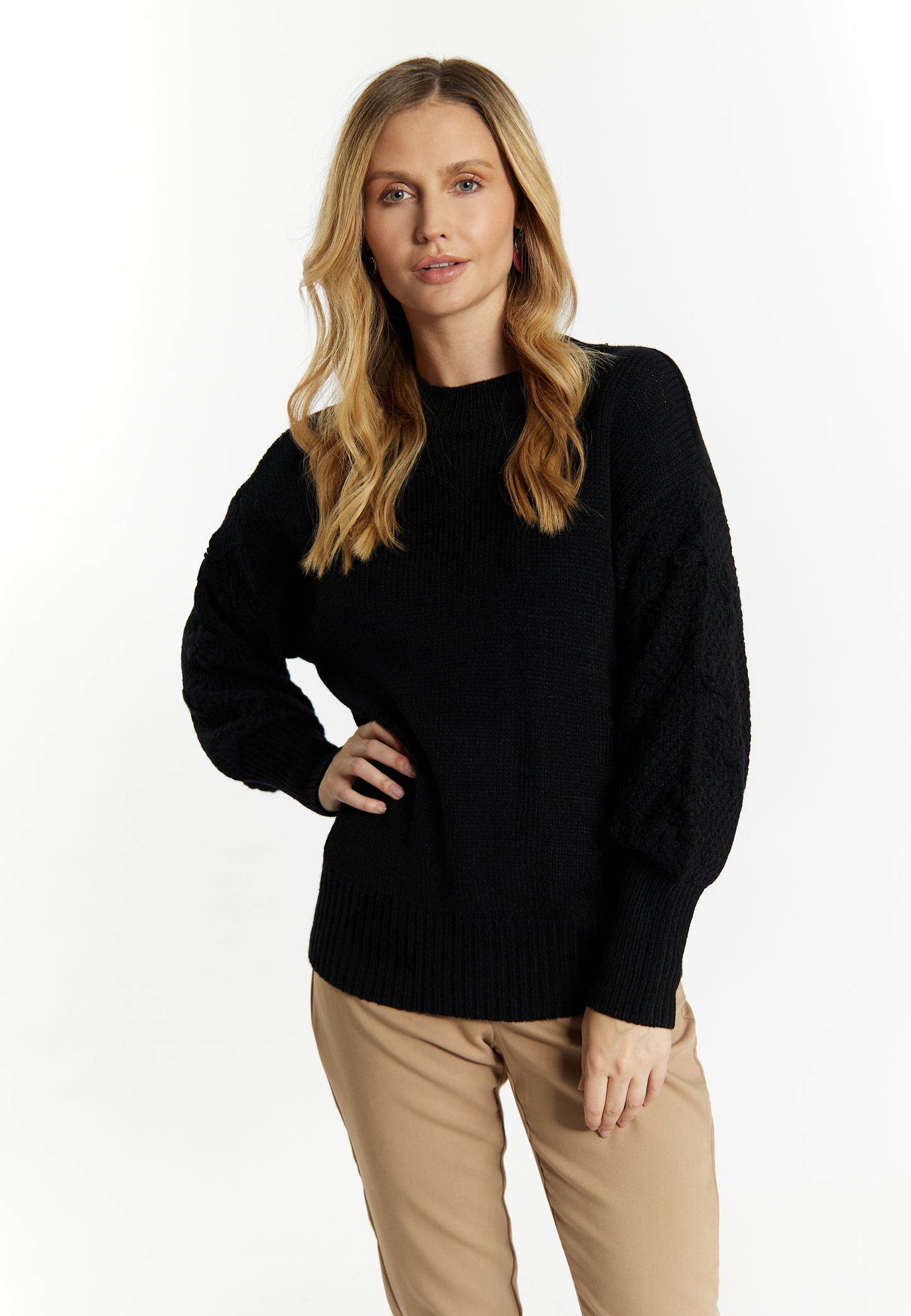 usha damski sweter dzianinowy
