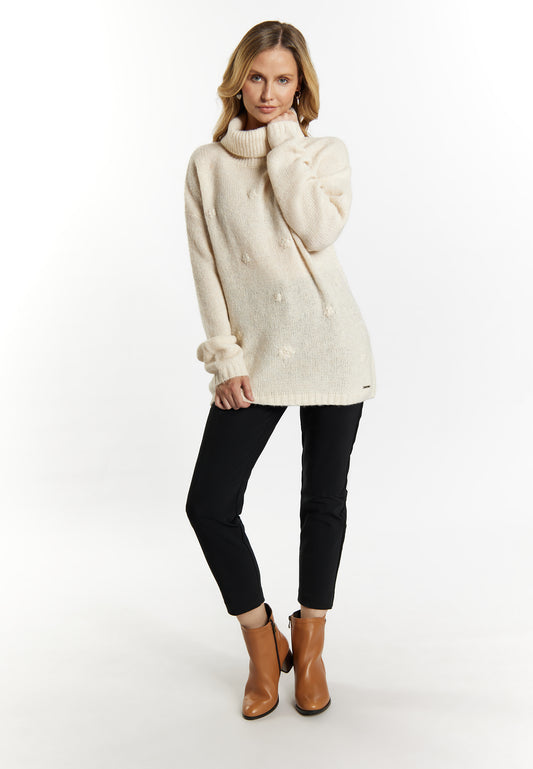 usha women's turtleneck sweater