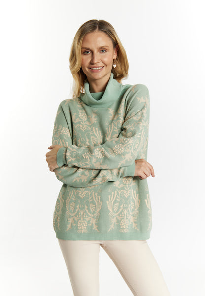 usha damski sweter dzianinowy