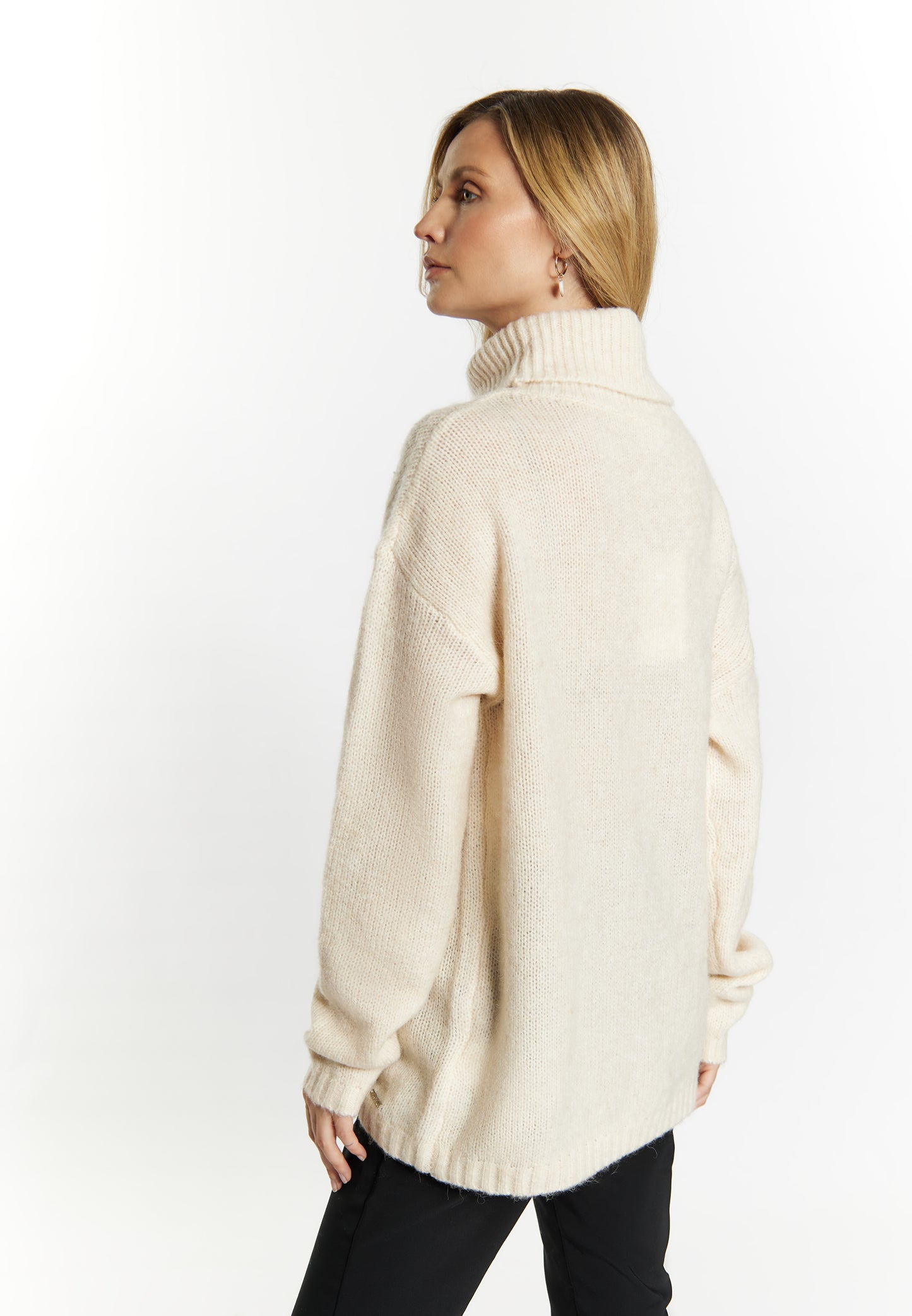 usha women's turtleneck sweater