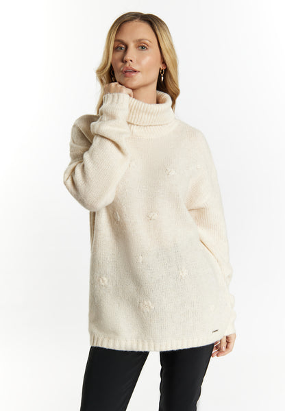 usha women's turtleneck sweater