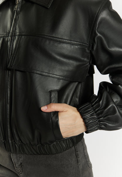 DreiMaster Vintage women's leather blouson