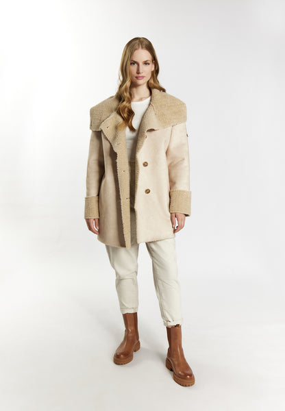 DreiMaster Vintage women's faux fur jacket