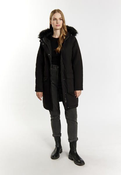 DreiMaster Vintage women's winter parka + shopping bag set