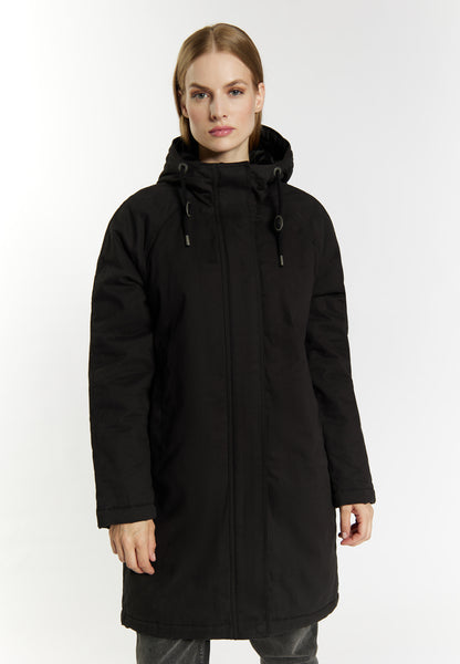 DreiMaster Vintage women's winter parka + shopping bag set