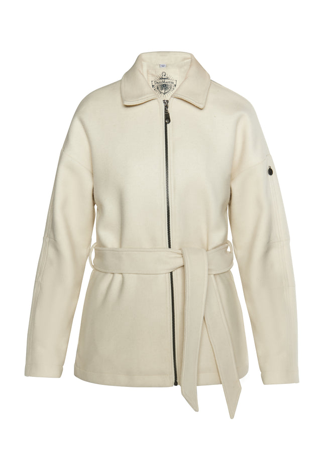 DreiMaster Vintage Women's Transitional Jacket Made From A Wool Blend