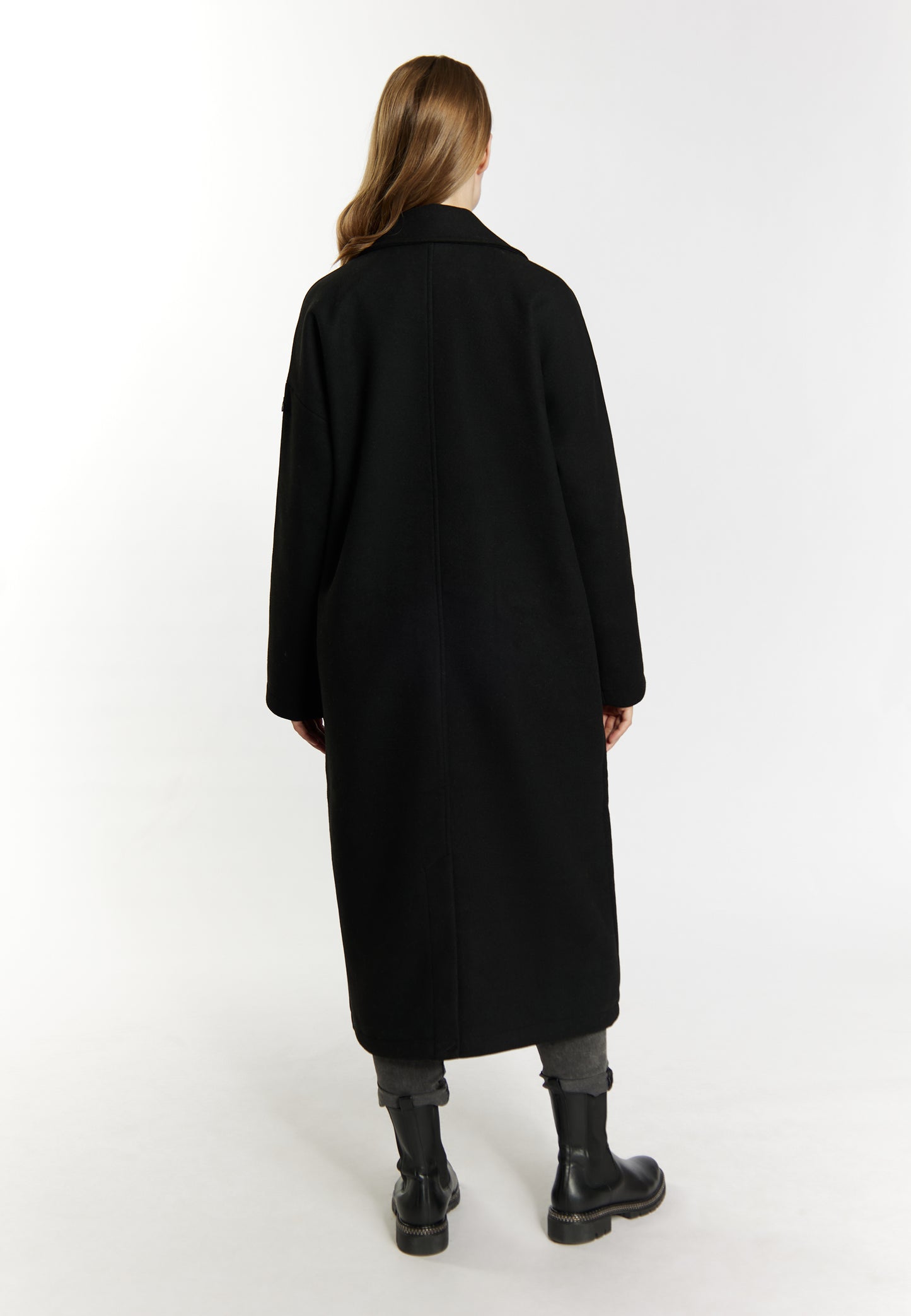 DreiMaster Vintage women's transitional coat made of wool blend