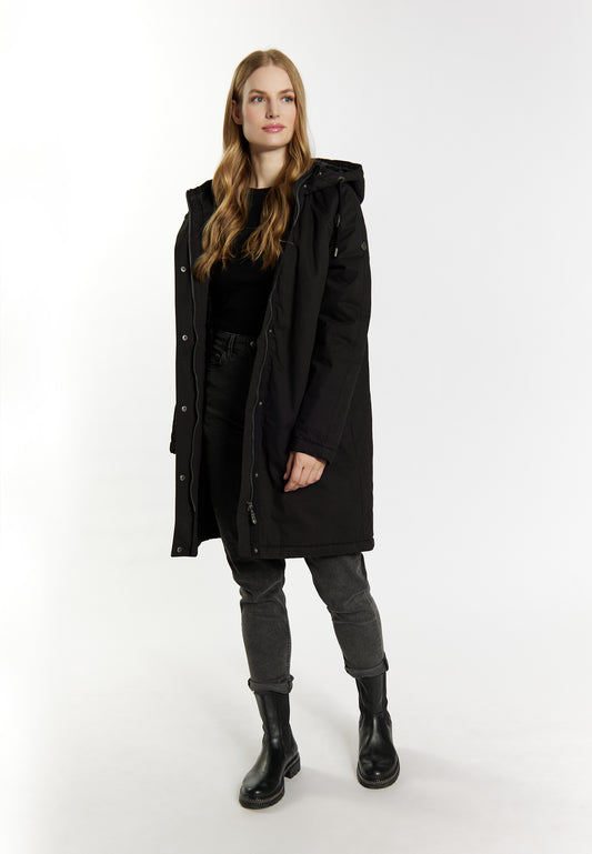 DreiMaster Vintage women's winter parka + shopping bag set