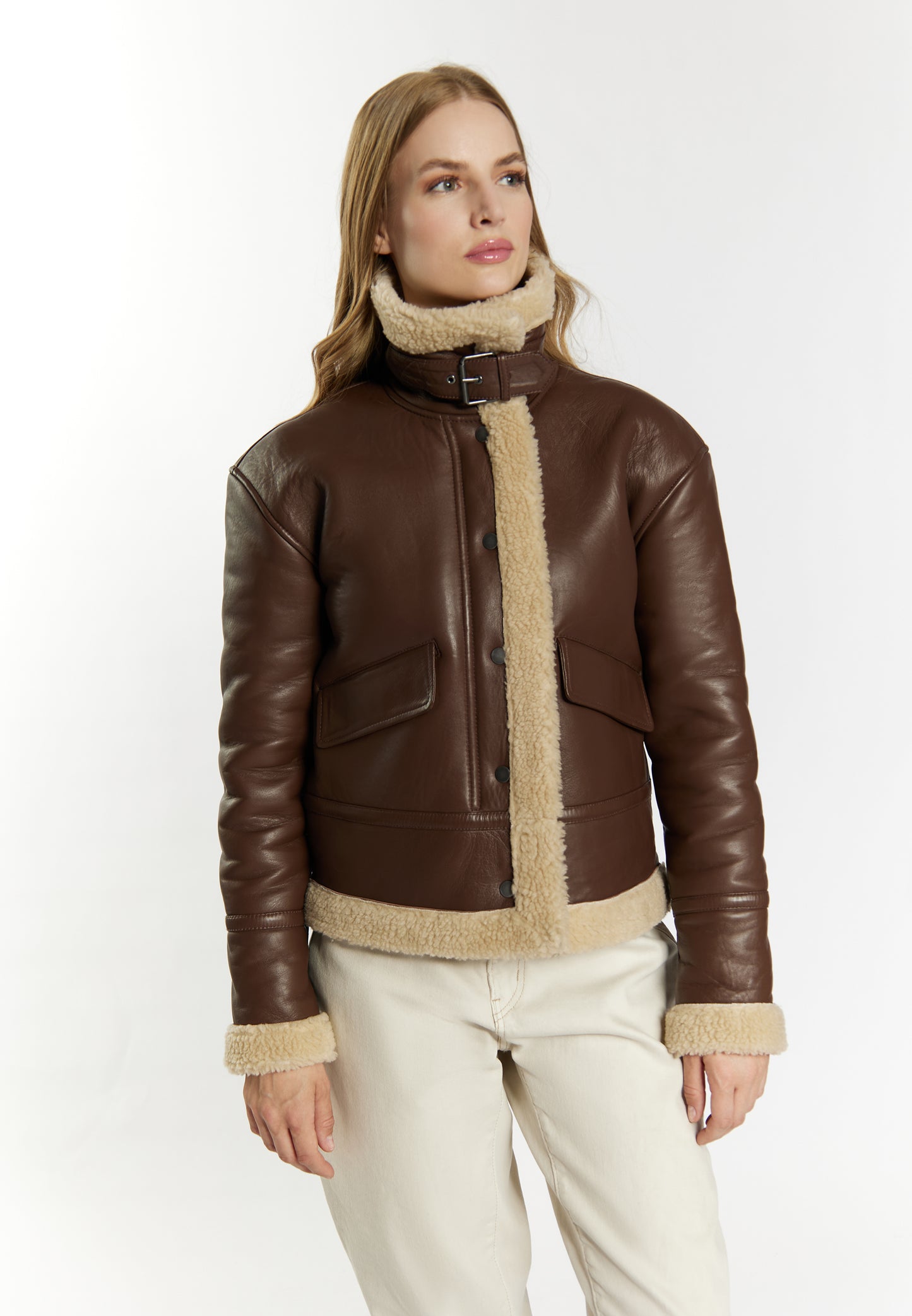 DreiMaster Vintage women's searling leather jacket