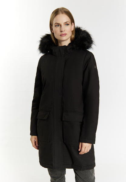 DreiMaster Vintage women's winter parka + shopping bag set
