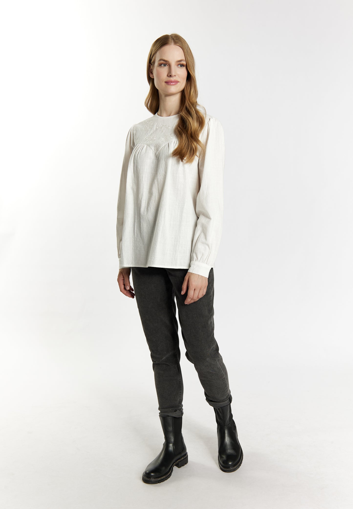 DreiMaster Vintage women's long sleeve blouse