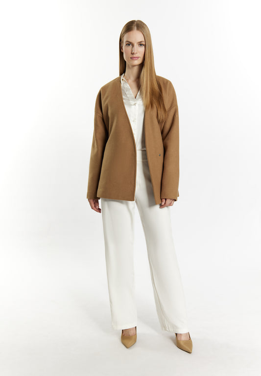 DreiMaster Klassik women's transitional jacket made from a wool blend