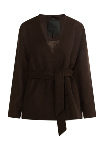 DreiMaster Klassik women's transitional jacket made from a wool blend