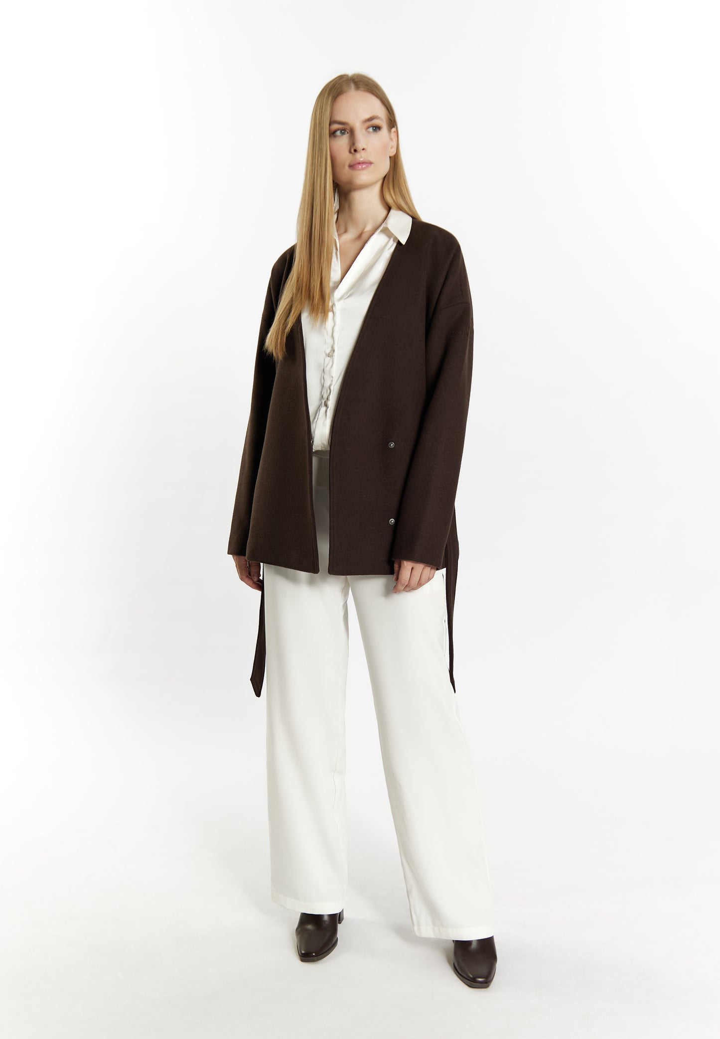 DreiMaster Klassik women's transitional jacket made from a wool blend
