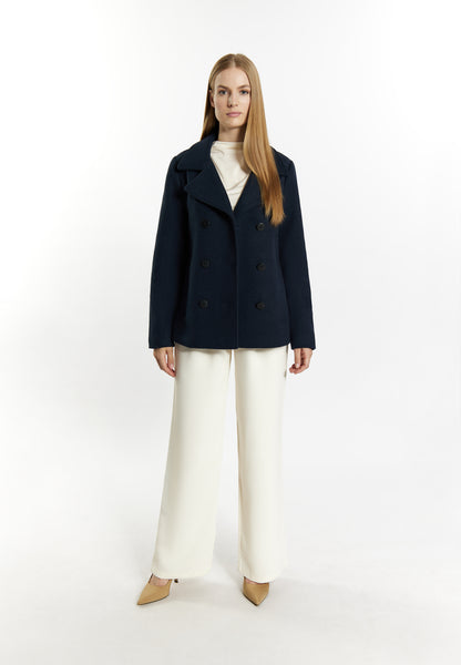 DreiMaster Klassik women's wool blend Pea coat