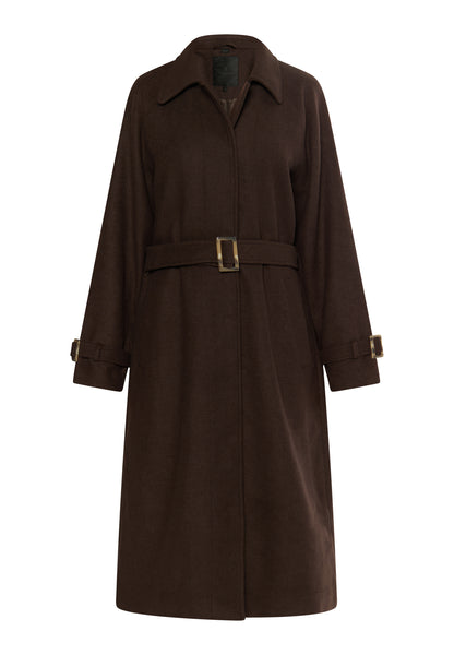 DreiMaster Klassik women's transitional coat made of wool blend