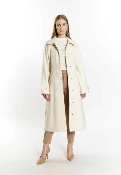 DreiMaster Klassik women's transitional coat made of wool blend