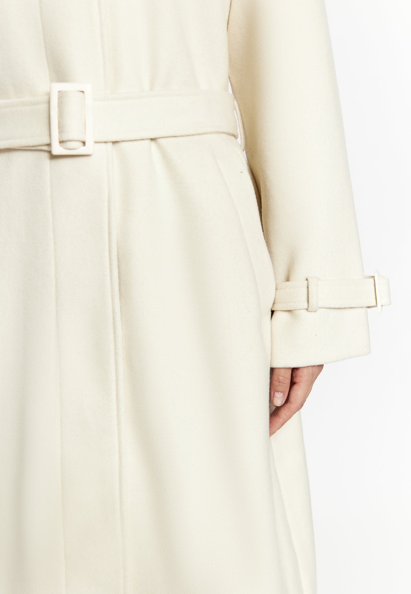 DreiMaster Klassik women's transitional coat made of wool blend