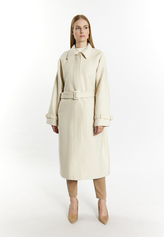 DreiMaster Klassik women's transitional coat made of wool blend