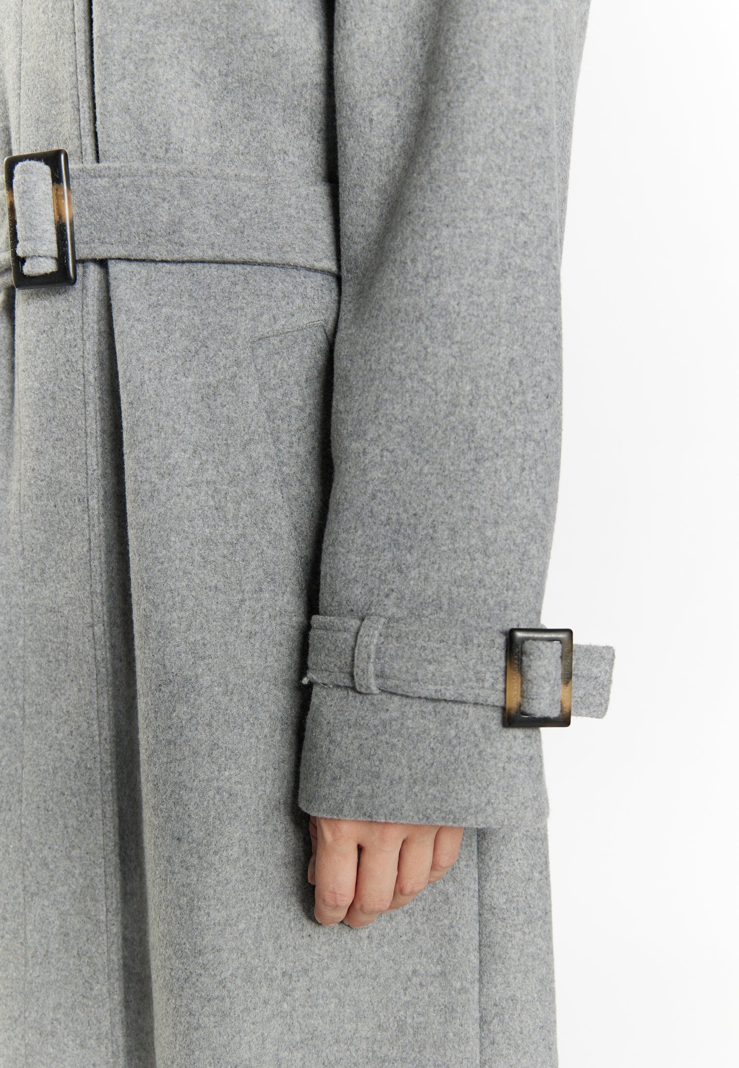 DreiMaster Klassik women's transitional coat made of wool blend