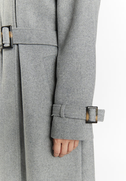 DreiMaster Klassik women's transitional coat made of wool blend