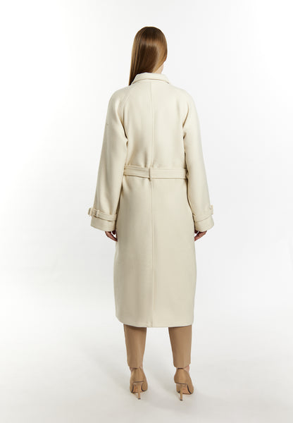 DreiMaster Klassik women's transitional coat made of wool blend