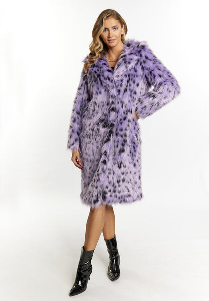 faina women's faux fur coat