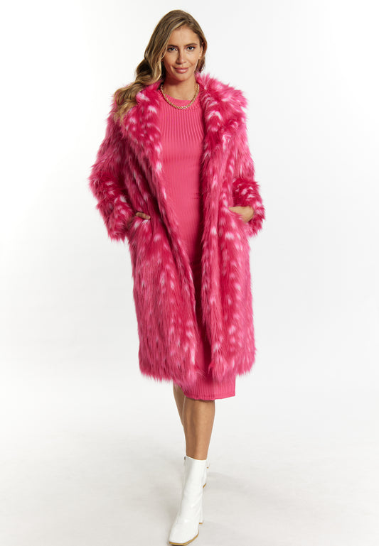 faina women's faux fur coat