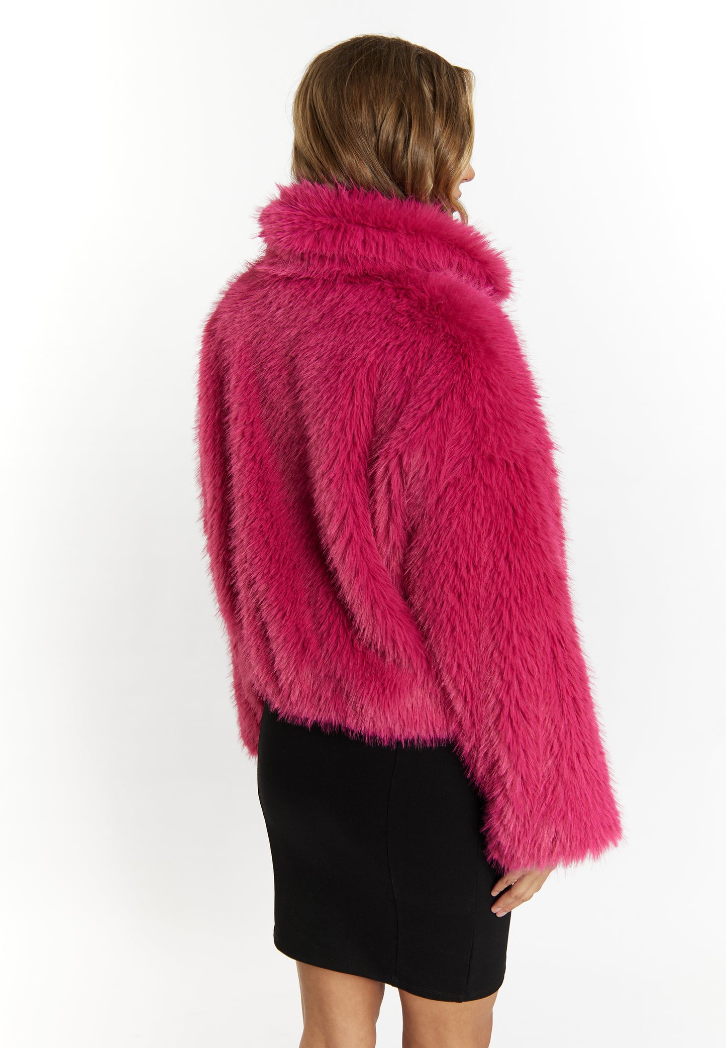 faina women's faux fur blouson