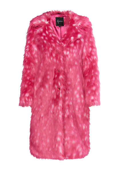 faina women's faux fur coat