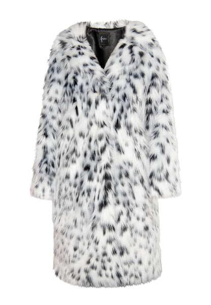 faina women's faux fur coat