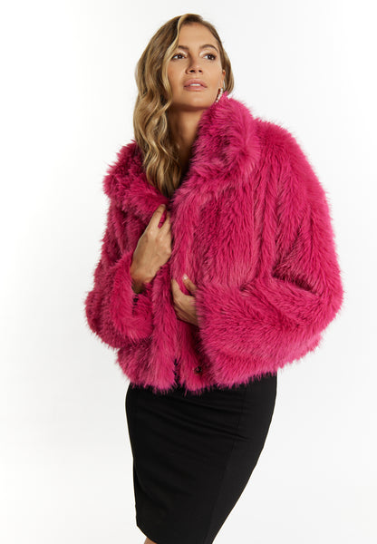 faina women's faux fur blouson