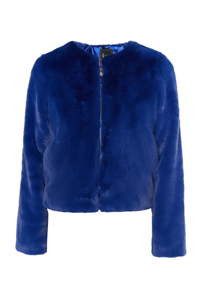 faina women's faux fur jacket