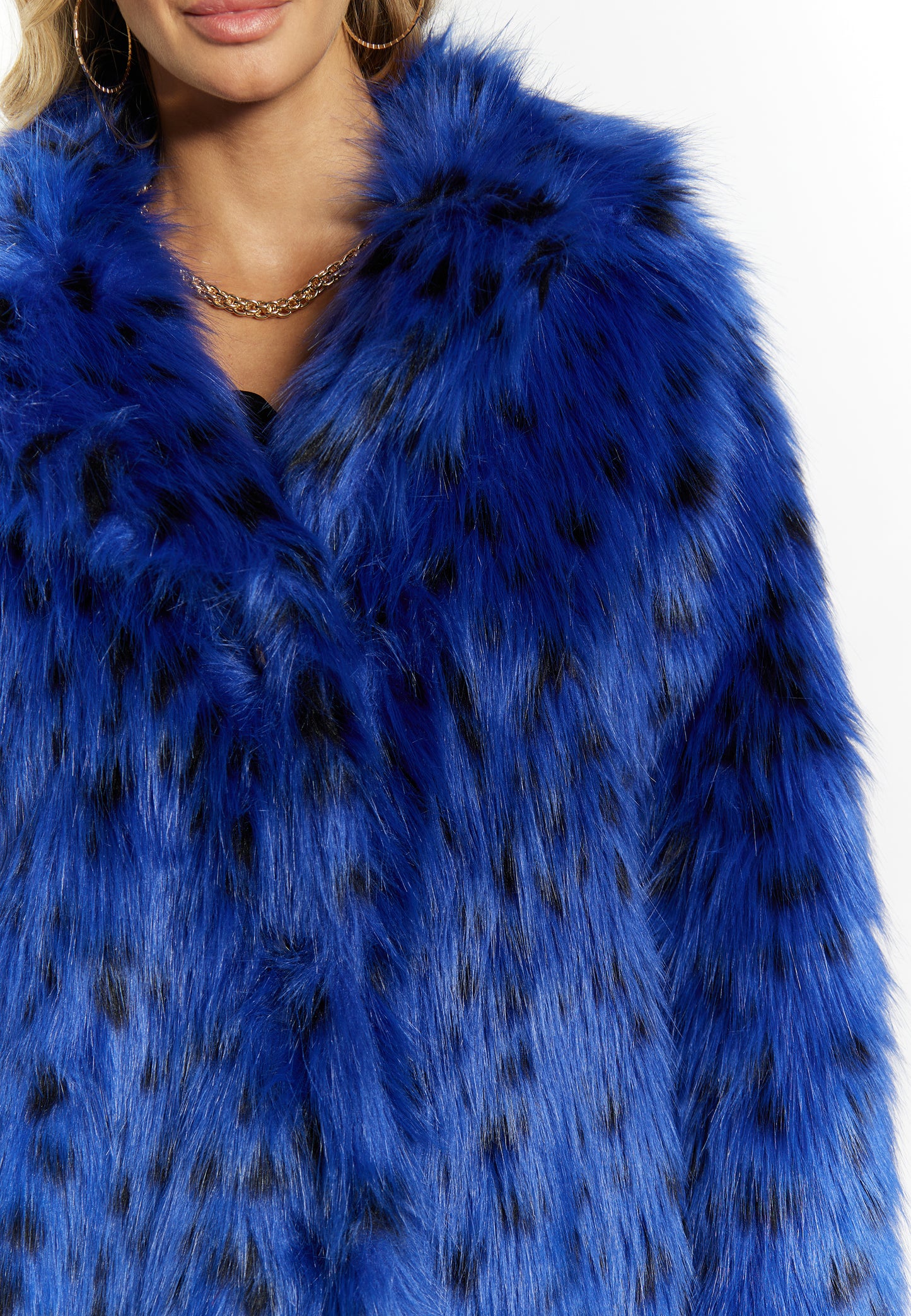 faina women's faux fur coat