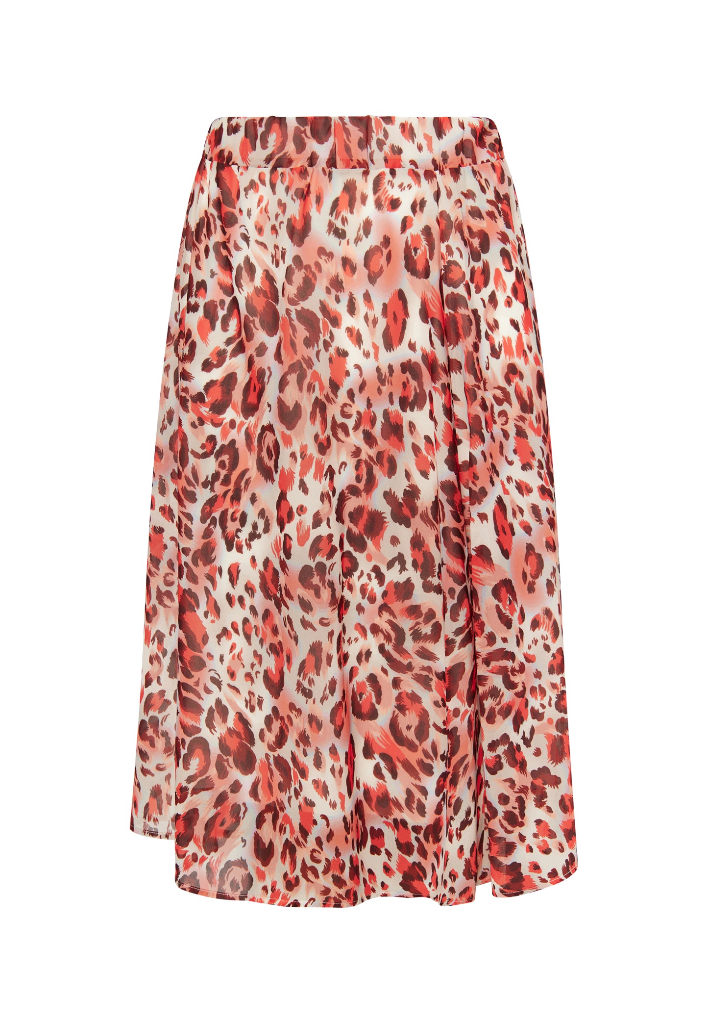 faina women's skirt with leopard print