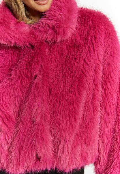 faina women's faux fur blouson