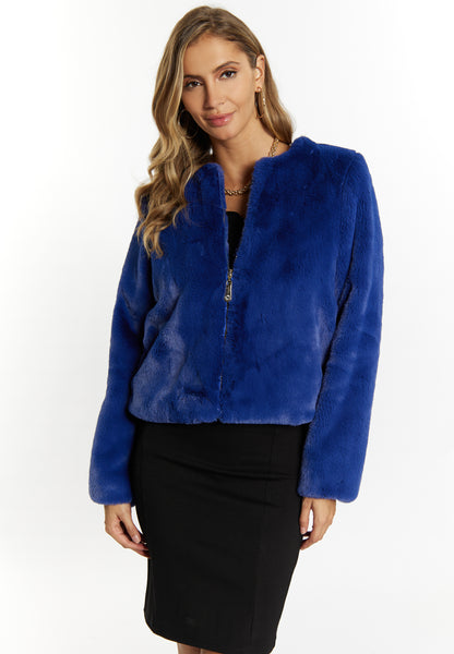 faina women's faux fur jacket