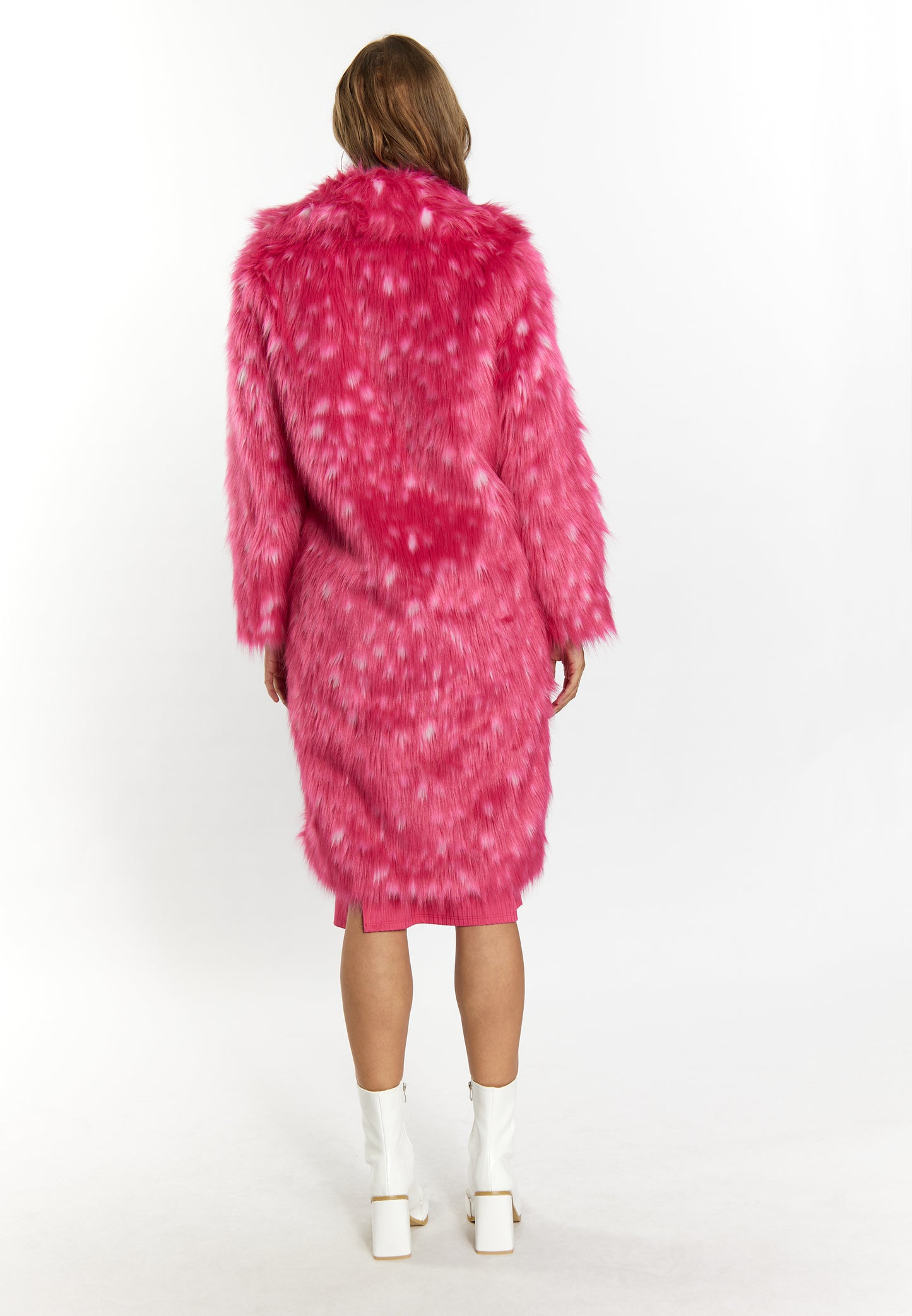 faina women's faux fur coat