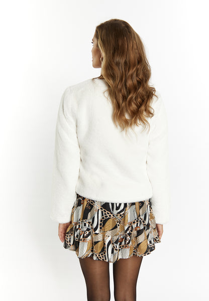 faina women's faux fur jacket