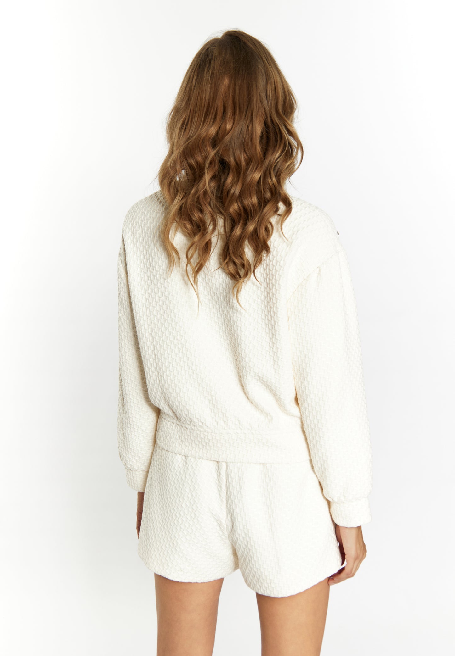 faina women's boucé jacket with rhinestones