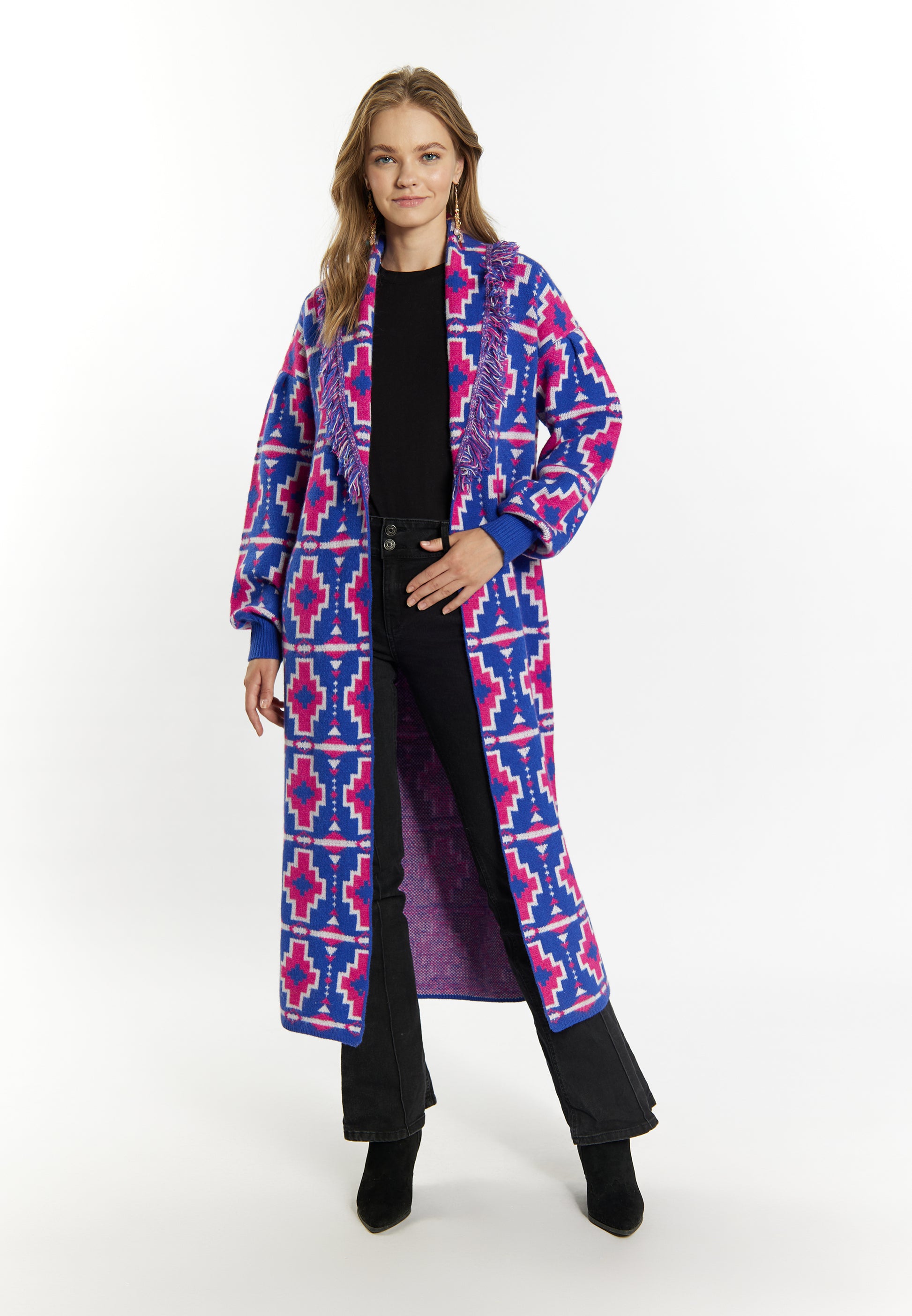 IZIA women's knit coat