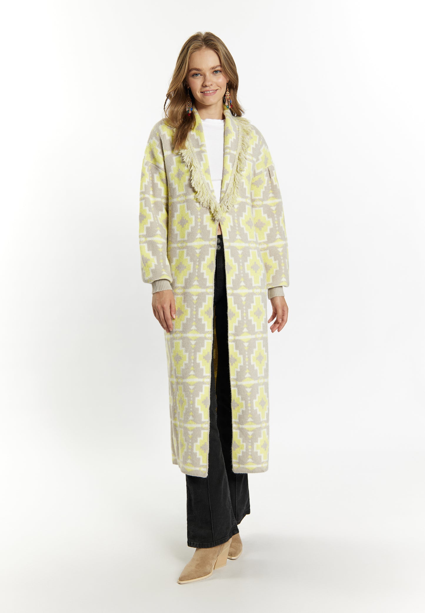 IZIA women's knit coat