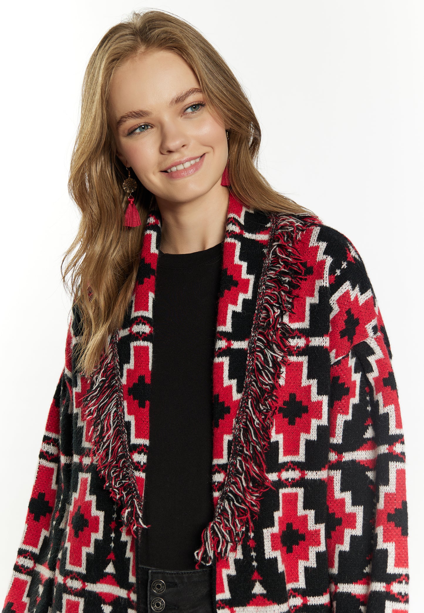 IZIA women's knit coat