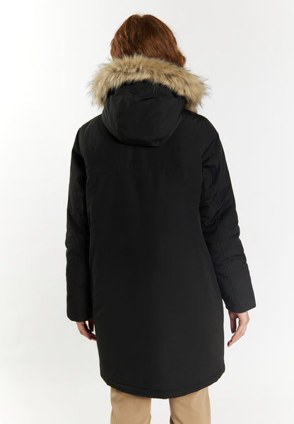 DreiMaster Klassik women's winter parka with faux fur