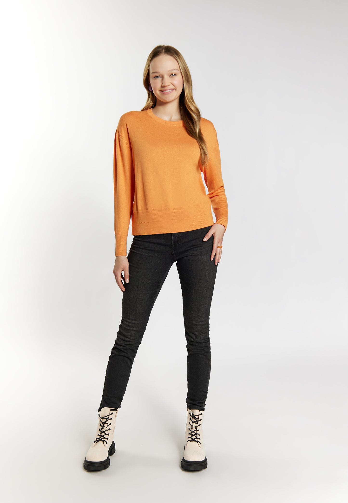 myMo damski sweter dzianinowy