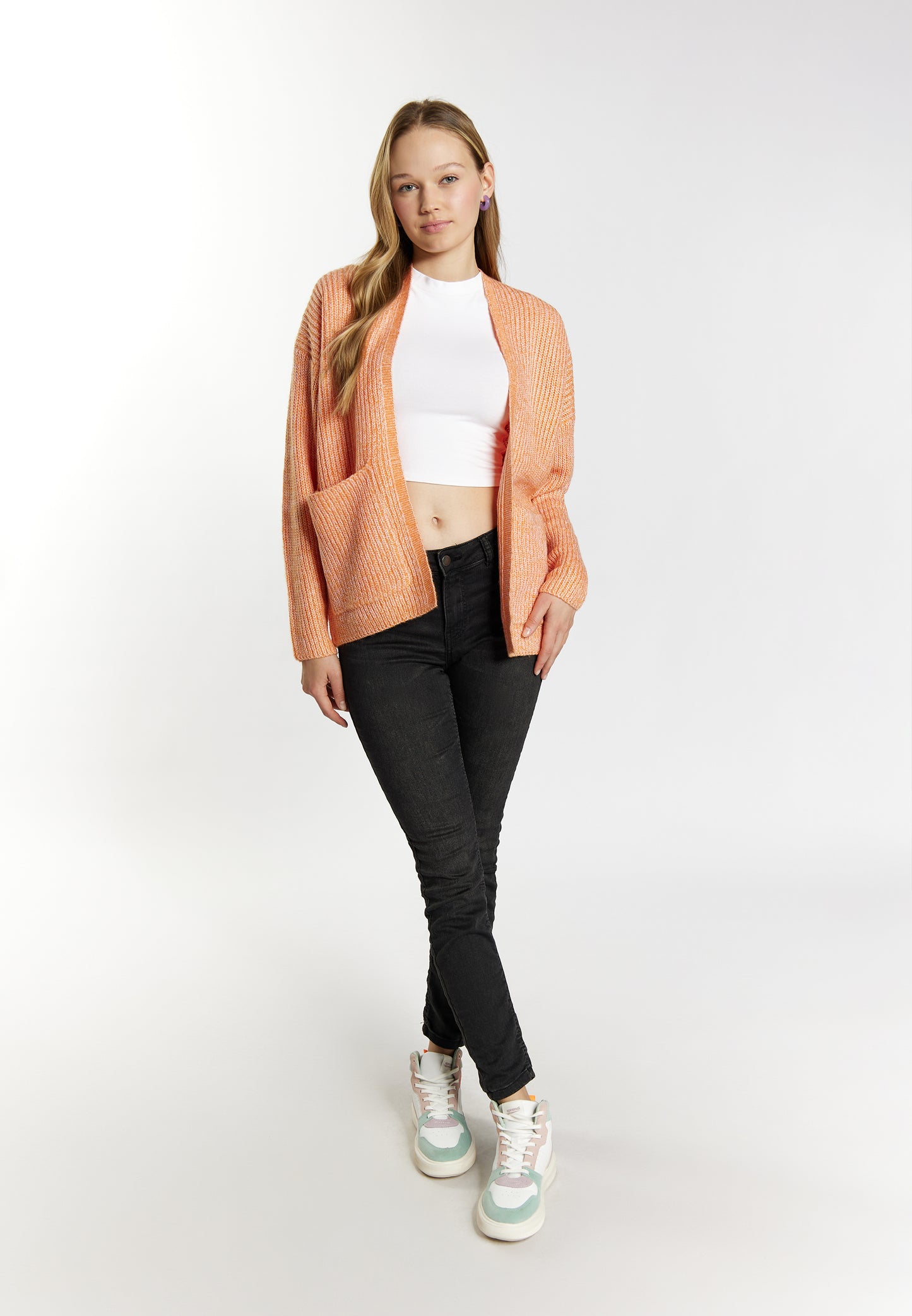 myMo women's knit cardigan