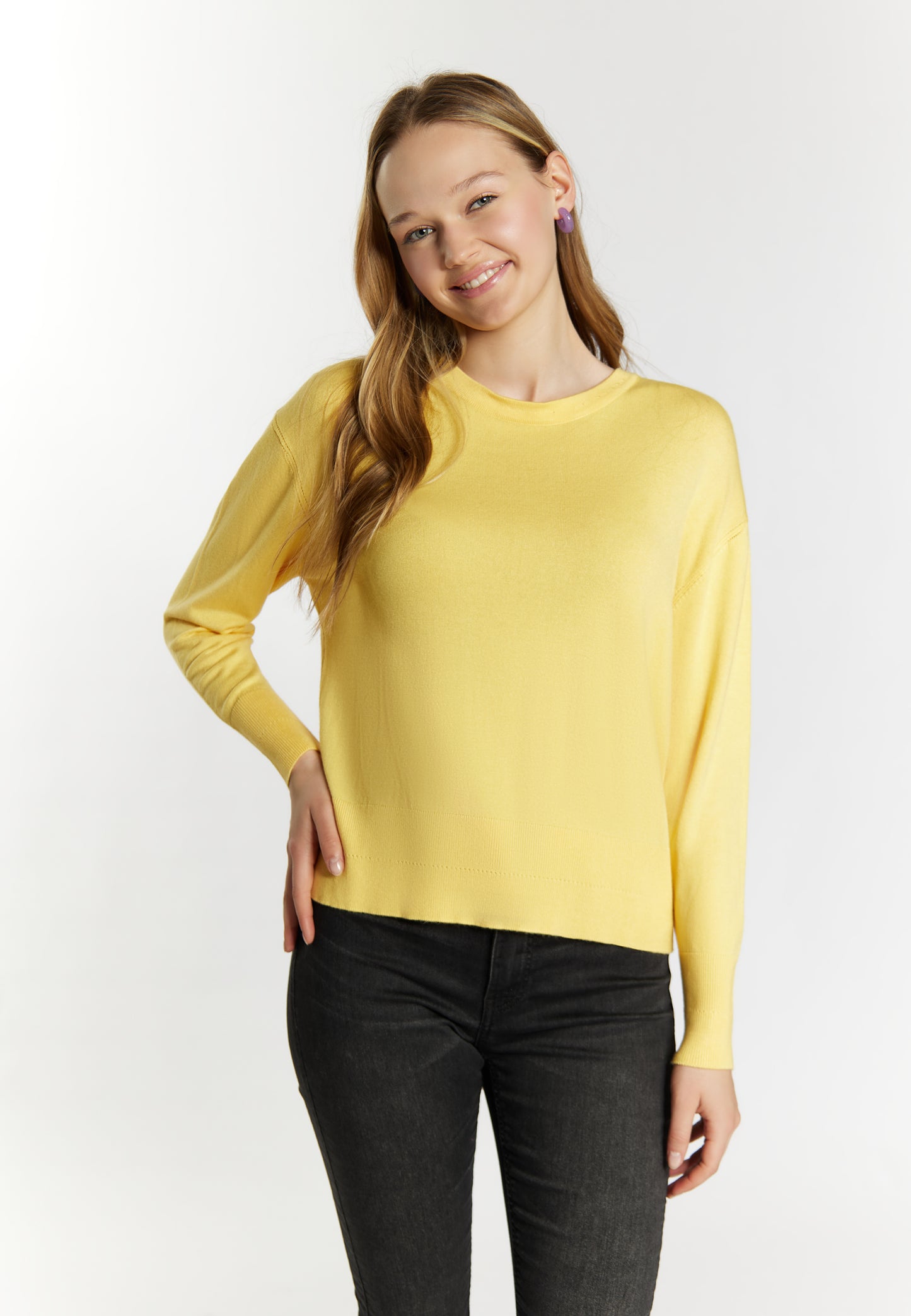 myMo damski sweter dzianinowy
