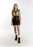 Black White Multicolored