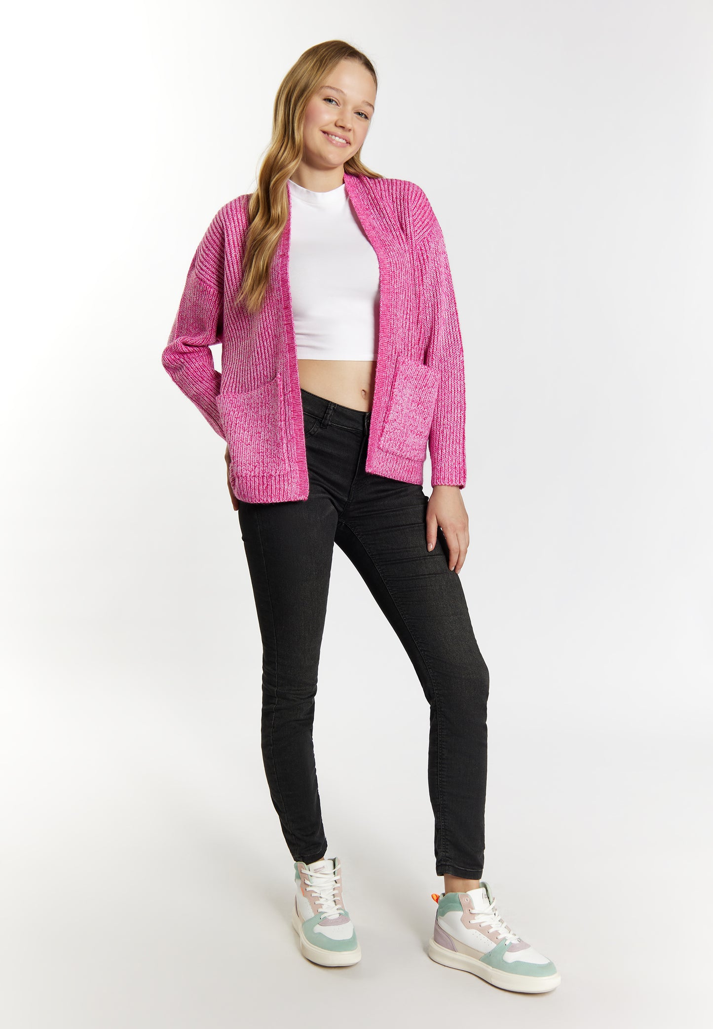 myMo women's knit cardigan